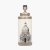 Pacific Lifestyle Wren Black and Cream Building Print Tall Ceramic Table Lamp Base