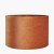 Pacific Lifestyle Bow Velvet Cylinder Lampshade 30cm - Tobacco