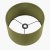 Pacific Lifestyle Harry Poly Cotton Cylinder Drum Lampshade 40cm - Sage