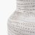 Pacific Lifestyle Alina White Dot Design Stoneware Table Lamp Base