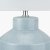 Pacific Lifestyle Nora Crackle Effect Table Lamp - Duck Egg Blue