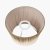 Pacific Lifestyle Scallop Taupe Ombre Soft Pleated Tapered Lampshade 25cm