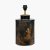 Pacific Lifestyle Landscape Black Hand Painted Metal Table Lamp Base