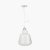 Pacific Lifestyle Porto Optic Glass Tapered Pendant - Clear