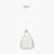Pacific Lifestyle Porto Optic Glass Tapered Pendant - Clear
