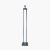 Pacific Lifestyle Langston Metal Column Floor Lamp Base - Matt Black