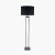 Pacific Lifestyle Langston Metal Column Floor Lamp Base - Matt Black