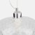 Pacific Lifestyle Azores Textured Glass Oval Pendant - Clear