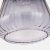 Pacific Lifestyle Porto Optic Glass Tapered Pendant - Grey