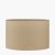 Pacific Lifestyle Mia Oval Poly Cotton Lampshade 35cm - Taupe