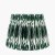 Pacific Lifestyle Izara Ikat Patterned Mushroom Pleat Tapered Lampshade 30cm - Racing Green