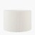 Pacific Lifestyle Rouen Boucle Cylinder Lampshade 30cm - White