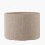 Pacific Lifestyle Rouen Boucle Cylinder Lampshade 35cm - Taupe