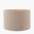 Pacific Lifestyle Rouen Boucle Cylinder Lampshade 35cm - Taupe