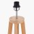 Pacific Lifestyle Whitby Wood Tapered 4 Post Floor Lamp Base - Natural