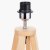 Pacific Lifestyle Whitby Wood Tapered 4 Post Table Lamp Base - Natural