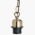 Pacific Lifestyle Antique Brass Electrical Ceiling E27 Fitting
