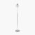Pacific Lifestyle Chaplin Concrete and Brushed Chrome Floor Lamp
