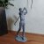 GOLFER MAN Elur Iron Figurine 22cm Grey Shimmer