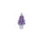 Premier Decorations 20cm Silver Mini Tinsel Tree with Baubles - Assorted