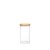 Jomafe Store&Care Square Glass Jar With Bamboo Lid - 1400m
