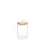 Jomafe Store&Care Square Glass Jar With Bamboo Lid - 1400m