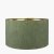 Pacific Lifestyle Stellan Slubbed Faux Silk Gold Lined Cylinder Lampshade 35cm - Green