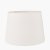 Pacific Lifestyle Lys White Self Lined Linen Tapered Lampshade 30cm