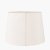 Pacific Lifestyle Lys White Self Lined Linen Tapered Lampshade 35cm