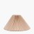 Pacific Lifestyle Amelia Natural Linen Hard Pleat Tapered Lampshade 40cm