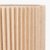 Pacific Lifestyle Callista Natural Linen Hard Pleat Lampshade 40cm