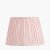 Pacific Lifestyle Thiago Stripe Mushroom Pleat Tapered Lampshade 45cm - Cinnamon