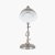 Pacific Lifestyle Alonzo Metal Angled Task Table Lamp - Brushed Chrome