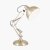 Pacific Lifestyle Alonzo Metal Angled Task Table Lamp - Brass