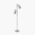 Pacific Lifestyle Aaron Metal Task Floor Lamp - Brushed Chrome