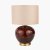Pacific Lifestyle Lucien Tortoiseshell Glass Table Lamp
