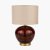 Pacific Lifestyle Lucien Tortoiseshell Glass Table Lamp