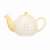 Siip Gingham 2 Cup Teapot Pink