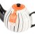Siip Vertical Stripe 2 Cup Teapot Grey