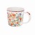 Cath Kidston Painted Pansies Cream Dolly Mug