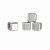 Dalton & Turner 4 Piece Stainless Steel Whiskey Stones Set