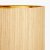 Pacific Lifestyle Stellan Slubbed Faux Silk Gold Lined Cylinder Lampshade 45cm - Gold