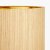 Pacific Lifestyle Stellan Slubbed Faux Silk Gold Lined Cylinder Lampshade 35cm - Gold