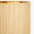 Pacific Lifestyle Stellan Slubbed Faux Silk Gold Lined Cylinder Lampshade 40cm - Gold
