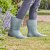Briers Half Wellingtons - Green Size 7