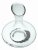 BarCraft Deluxe 1.5 Litre Glass Wine Decanter