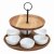 Artes Appetiser Two Tier Serving Set
