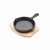 Artes Cast Iron Mini Fry Pan with Board 11cm