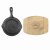 Artes Cast Iron Mini Fry Pan with Board 11cm