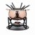 Artes Hand Finished Copper Effect Fondue Set
